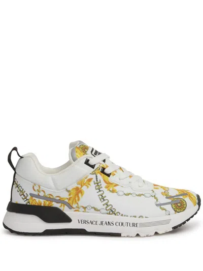 Versace Jeans Couture Sneakers In White