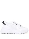 Versace Jeans Couture Sneakers With High-quality Materials And Enhanced Comfort Features In White