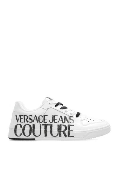 Versace Jeans Couture Sneakers With Logo In White