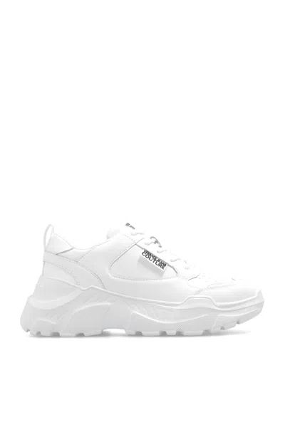 Versace Jeans Couture Sneakers With Logo In White