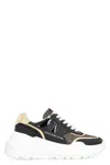 Versace Jeans Couture Speed Track Low-top Sneakers In Black