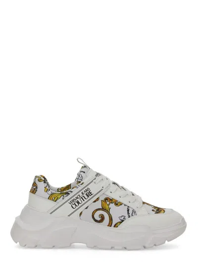Versace Jeans Couture Speedtrack Bottom Sneaker In White