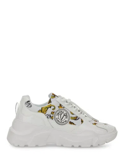 Versace Jeans Couture Speedtrack Bottom Sneaker In White