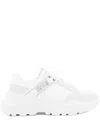 Versace Jeans Couture Speedtrack Logo-print Chunky Sneakers In White