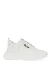 Versace Jeans Couture White Speedtrack Sneakers In White