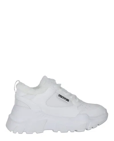 Versace Jeans Couture Speedtrack Sneakers In White
