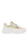 Versace Jeans Couture White Hiker Low Top Sneakers In White