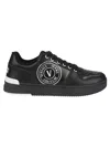 Versace Jeans Couture Sneaker With Print In Black