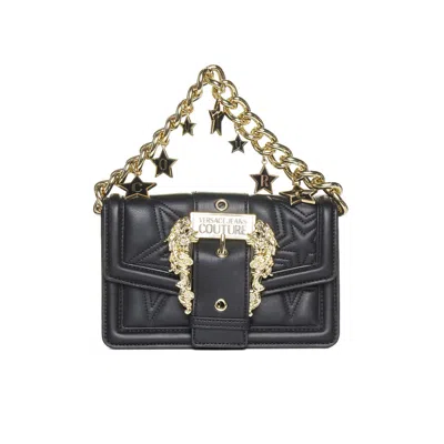Versace Jeans Couture Stars Shoulder Bag In Black