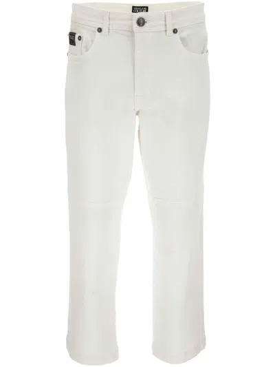 Versace Jeans Couture Straight-leg Jeans In White