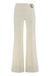 Versace Jeans Couture Straight-leg Trousers In Neutral
