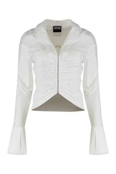 Versace Jeans Couture Stretch Cotton Shirt