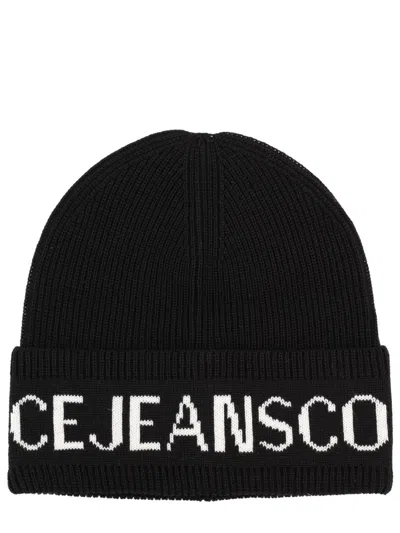 Versace Jeans Couture Stylish Couture Hat For Men In Black