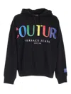 Versace Jeans Couture Sweatshirts In Negro
