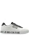 Versace Jeans Couture Suede Trainers In White