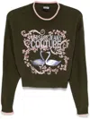 Versace Jeans Couture Swan Lake Sweater In Grün