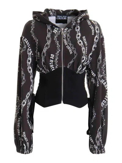 Versace Jeans Couture Sweater In Black