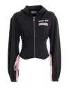 Versace Jeans Couture Woman Sweatshirt Black Size 12 Cotton