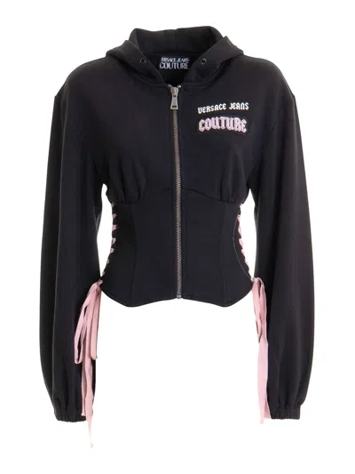 Versace Jeans Couture Sweater In Black