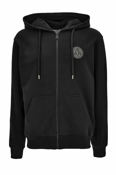 Versace Jeans Couture Sweater In Black