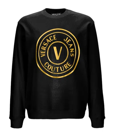 Versace Jeans Couture Sweater In Black