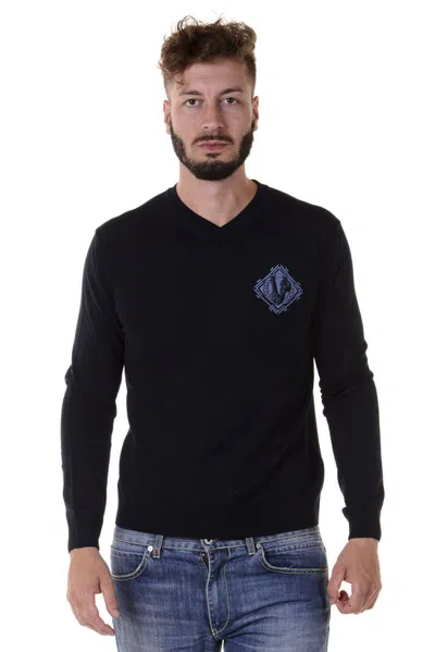 Versace Jeans Couture Sweaters In Blue