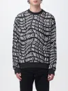 Versace Jeans Couture Sweater  Men Color Black In Black