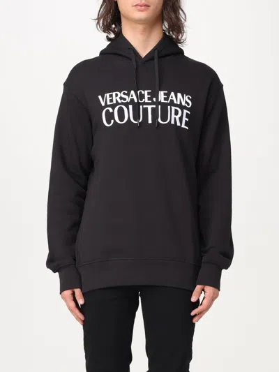 VERSACE JEANS COUTURE SWEATSHIRT VERSACE JEANS COUTURE MEN COLOR BLACK,G19400002