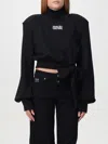 Versace Jeans Couture Sweater  Woman Color Black In 黑色