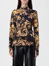 Versace Jeans Couture Sweater  Woman Color Black In Multi