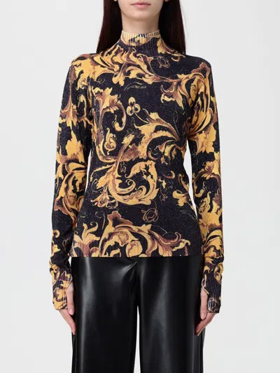 Versace Jeans Couture Sweater  Woman Color Black In Multi