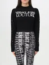 Versace Jeans Couture Sweater  Woman Color Black In Schwarz