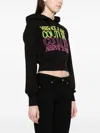 Versace Jeans Couture 76dp313 C Upside Down C Sweatshirts In Black