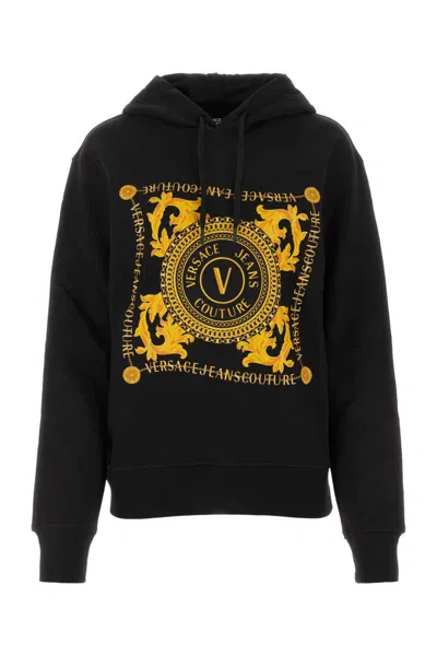 Versace Jeans Couture Sweaters In Black