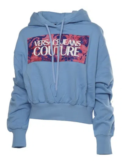 Versace Jeans Couture Jumpers In Blue
