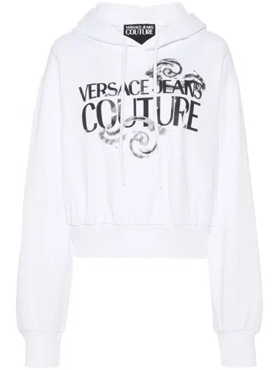 Versace Jeans Couture Sweaters In White
