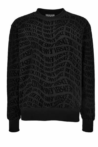 Versace Jeans Couture Sweatshirt In Black