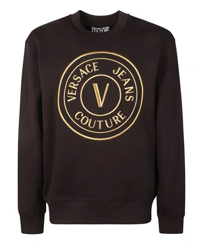 Versace Jeans Couture Sweatshirt In Black