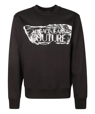 Versace Jeans Couture Sweatshirt In Black