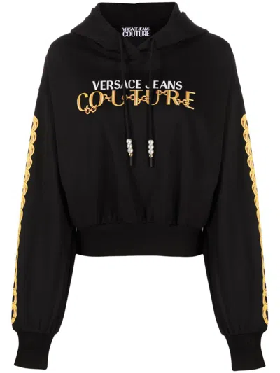 Versace Jeans Couture Logo Couture In Black