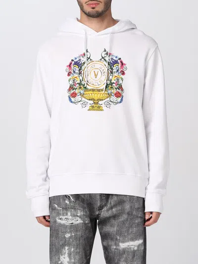 VERSACE JEANS COUTURE SWEATSHIRT IN COTTON,E08524001