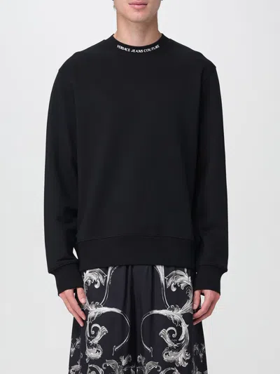 VERSACE JEANS COUTURE SWEATSHIRT VERSACE JEANS COUTURE MEN COLOR BLACK,G94633002