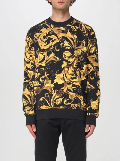 VERSACE JEANS COUTURE SWEATSHIRT VERSACE JEANS COUTURE MEN COLOR BLACK,H26330002