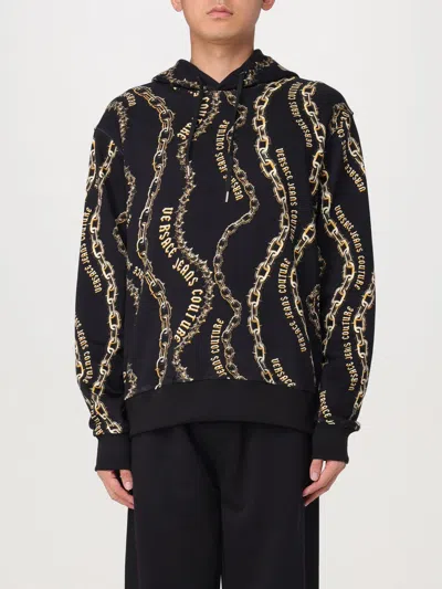 VERSACE JEANS COUTURE SWEATSHIRT VERSACE JEANS COUTURE MEN COLOR BLACK,G13603002