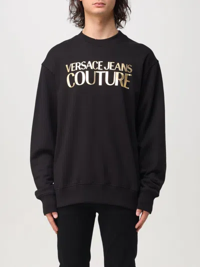Versace Jeans Couture Sweatshirt  Men Color Black In Schwarz