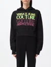 Versace Jeans Couture Sweatshirt  Woman Color Black In Black