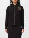 Versace Jeans Couture Sweatshirt  Woman Color Black In Black