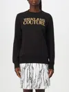 Versace Jeans Couture Sweatshirt  Woman Color Black In Schwarz