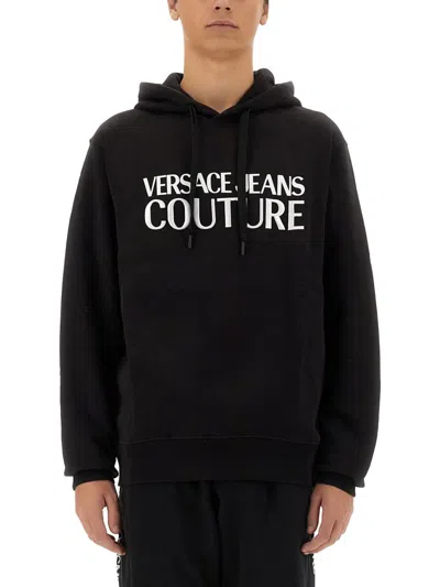 VERSACE JEANS COUTURE SWEATSHIRT WITH LOGO