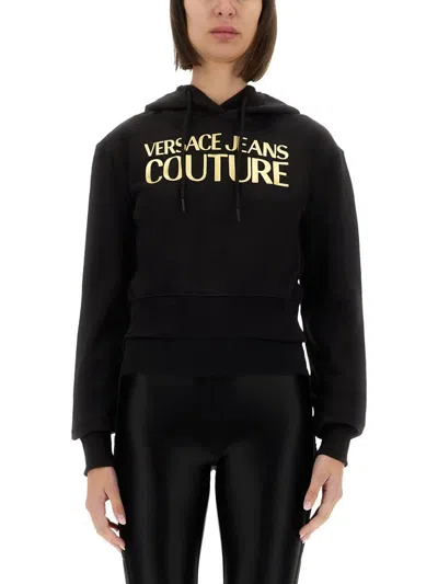 VERSACE JEANS COUTURE VERSACE JEANS COUTURE SWEATSHIRT WITH LOGO